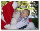 Santa at Christmas Island 2014