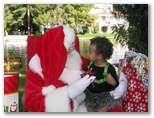 Santa at Christmas Island 2014