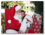 Santa at Christmas Island 2014