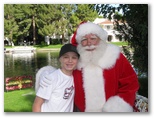 Santa at Christmas Island 2014