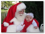 Santa at Christmas Island 2014