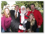 Santa at Christmas Island 2014