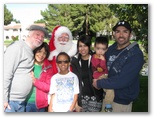 Santa at Christmas Island 2014