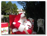 Santa at Christmas Island 2014