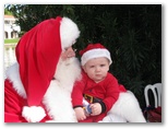 Santa at Christmas Island 2014