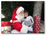 Santa at Christmas Island 2014