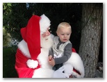 Santa at Christmas Island 2014