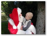 Santa at Christmas Island 2014