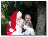 Santa at Christmas Island 2014