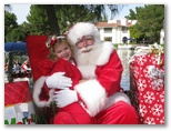 Santa at Christmas Island 2014