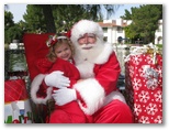 Santa at Christmas Island 2014