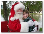 Santa at Christmas Island 2014