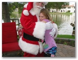 Santa at Christmas Island 2014