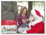 Santa at Christmas Island 2014