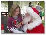 Santa at Christmas Island 2014