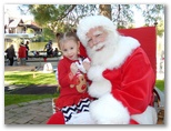 Santa at Christmas Island 2014