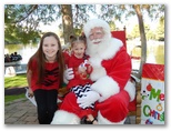 Santa at Christmas Island 2014