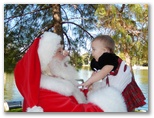 Santa at Christmas Island 2014