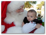 Santa at Christmas Island 2014