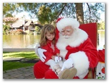 Santa at Christmas Island 2014