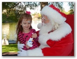 Santa at Christmas Island 2014