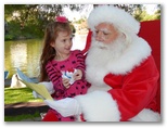 Santa at Christmas Island 2014