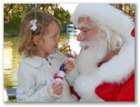 Santa at Christmas Island 2014