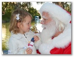 Santa at Christmas Island 2014