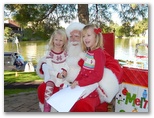 Santa at Christmas Island 2014