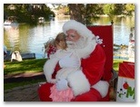 Santa at Christmas Island 2014