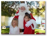 Santa at Christmas Island 2014