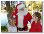 Santa at Christmas Island 2014