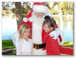 Santa at Christmas Island 2014