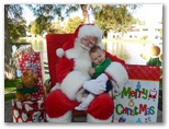 Santa at Christmas Island 2014