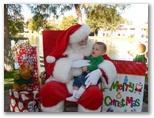 Santa at Christmas Island 2014