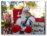 Santa at Christmas Island 2014