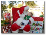 Santa at Christmas Island 2014