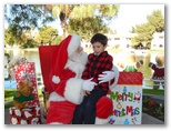 Santa at Christmas Island 2014