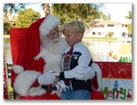 Santa at Christmas Island 2014