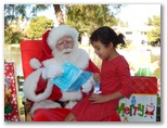 Santa at Christmas Island 2014