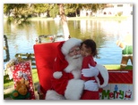 Santa at Christmas Island 2014