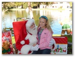 Santa at Christmas Island 2014