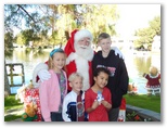 Santa at Christmas Island 2014