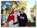 Santa at Christmas Island 2014