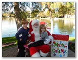 Santa at Christmas Island 2014