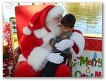 Santa at Christmas Island 2014