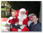 Santa at Christmas Island 2014