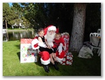 Santa at Christmas Island 2014