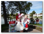 Santa at Christmas Island 2014