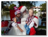 Santa at Christmas Island 2014